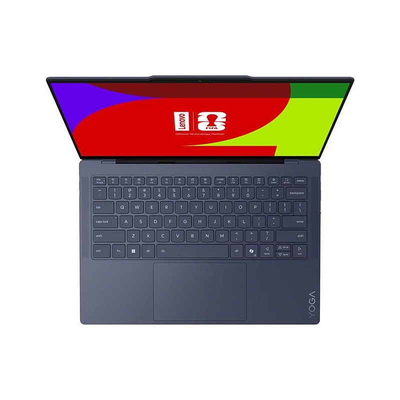 Laptop Lenovo Yoga Slim 7 Ultra 14IPH11 83QK006GVN | Ultra 7 355, 32GB, 1TB, Intel Graphics, 14inch 2.8K OLED, Win 11, Office, Xanh FIFA Edition