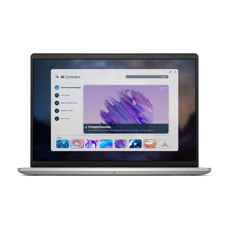 Laptop Dell 14 DC14255 DC4AI5278W1 | Ryzen  AI 5 330, 16GB, 512GB, AMD Radeon Graphics, 14 inch FHD+, Office