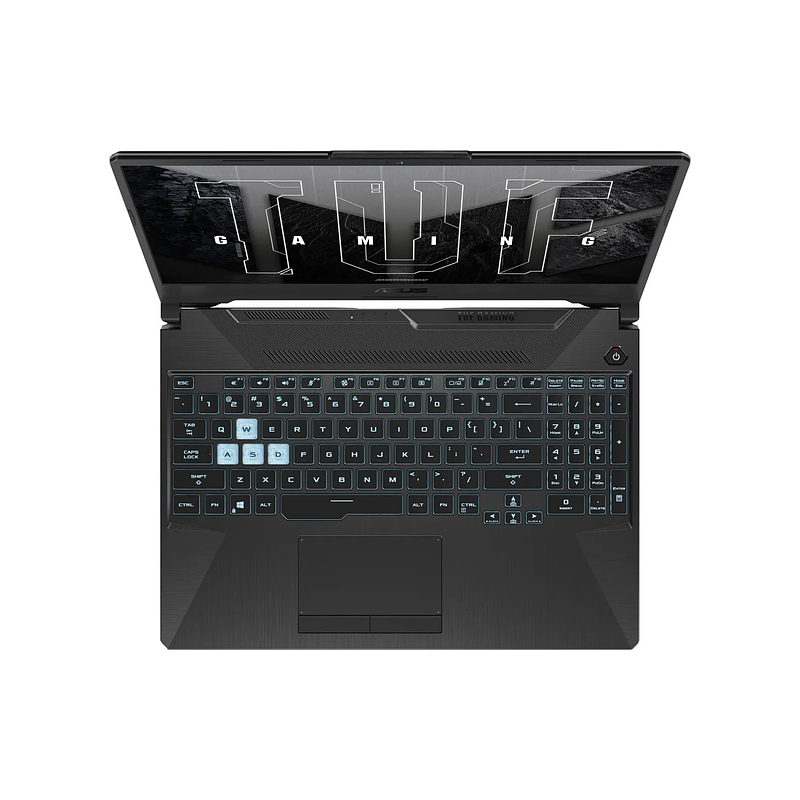 Bàn phím có phím số và đèn RGB trên ASUS TUF Gaming A15