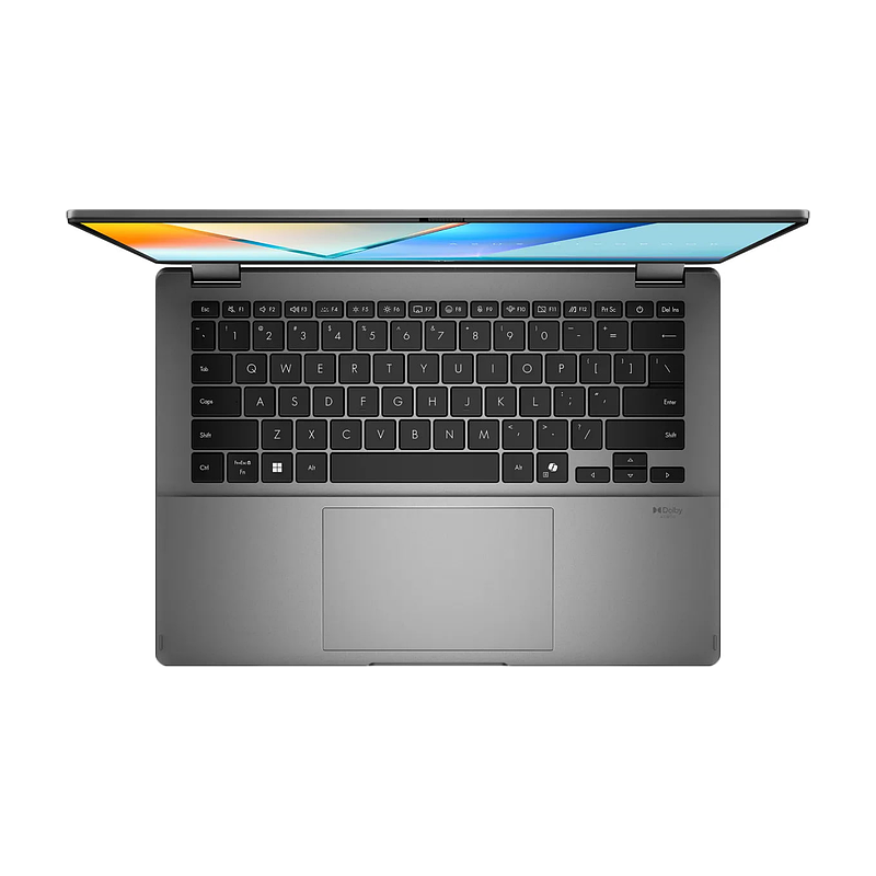Laptop ASUS Vivobook 14 Flip TP3407AA-SG029W | Intel Core Ultra 7 355, 16GB, 512GB, Intel Arc Graphics, 14 inch WUXGA, Win 11, Xám