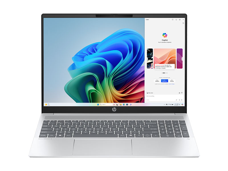 Laptop HP OmniBook 5 16-ag1067AU BZ7U5PA | Ryzen AI 7 350, 16GB, 512GB, AMD Radeon 860M, 16 inch WUXGA, Windows 11 Home, Office, Bạc