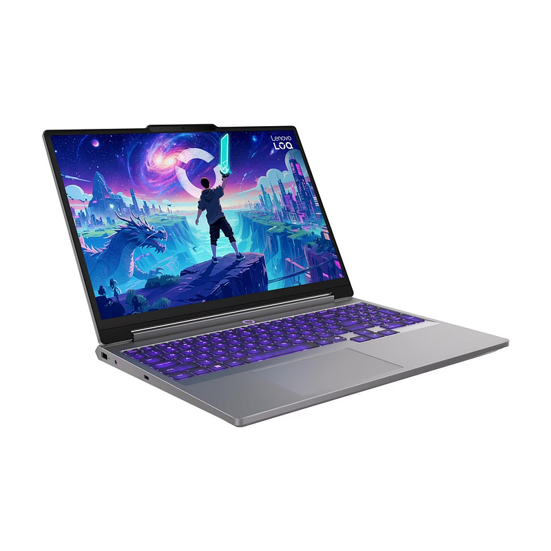 Laptop Lenovo LOQ 15IRH11E 83Y9003VVN | Core 5 205H, 8GB, 512GB, RTX 3050 6GB, 15.3 inch WUXGA 165Hz, Win 11, Xám