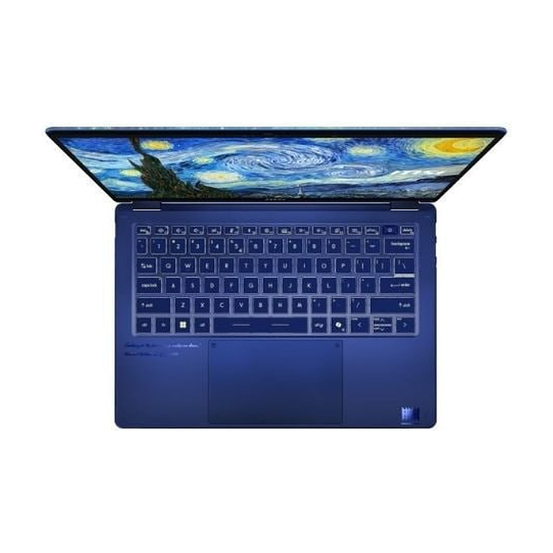 Laptop MSI Prestige 14 Flip AI+ Vincent van Gogh Edition 259VN | Intel Core Ultra X9 378H, 32GB, 1TB, Intel Arc B390, 14 inch FHD+ OLED Cam ung, Win 11, The Starry Night