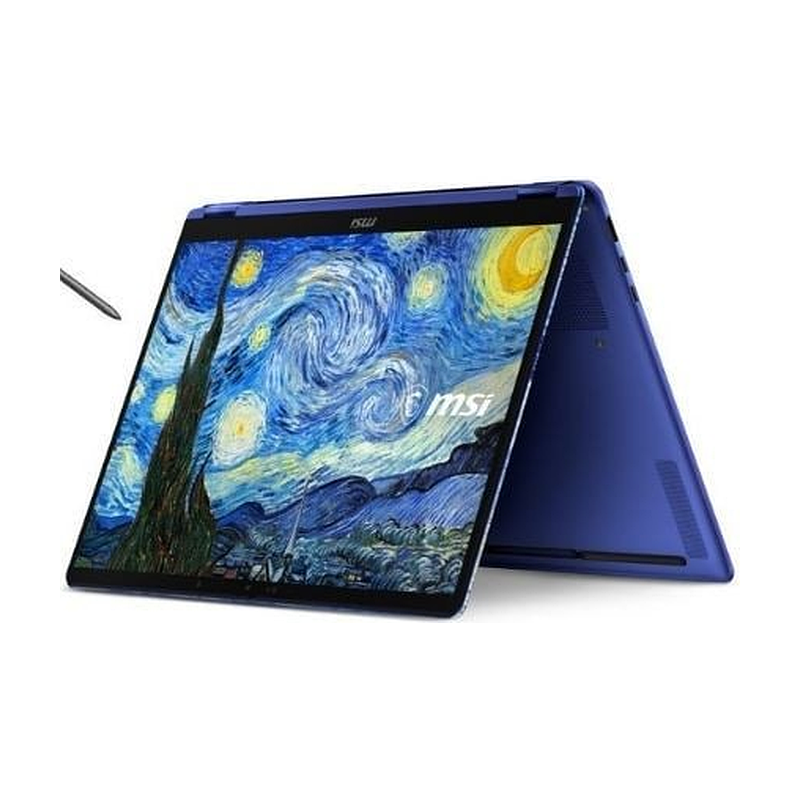 Laptop MSI Prestige 14 Flip AI+ Vincent van Gogh Edition 259VN | Intel Core Ultra X9 378H, 32GB, 1TB, Intel Arc B390, 14 inch FHD+ OLED Cam ung, Win 11, The Starry Night
