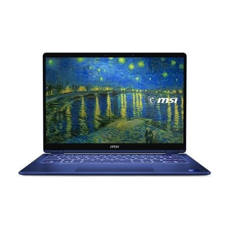 Laptop MSI Prestige 14 Flip AI+ Vincent van Gogh Edition 260VN | Intel Core Ultra X9 378H, 32GB, 1TB, Intel Arc B390, 14 inch FHD+ OLED Cảm ứng, Win 11, Starry Night Over the Rhone