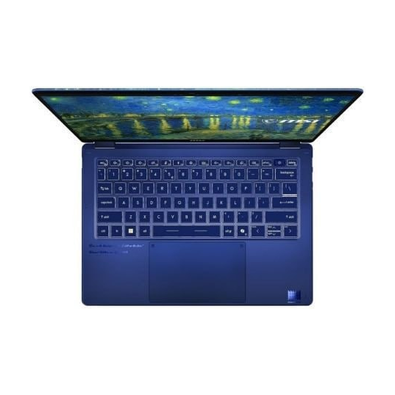 Laptop MSI Prestige 14 Flip AI+ Vincent van Gogh Edition 260VN | Intel Core Ultra X9 378H, 32GB, 1TB, Intel Arc B390, 14 inch FHD+ OLED Cảm ứng, Win 11, Starry Night Over the Rhone
