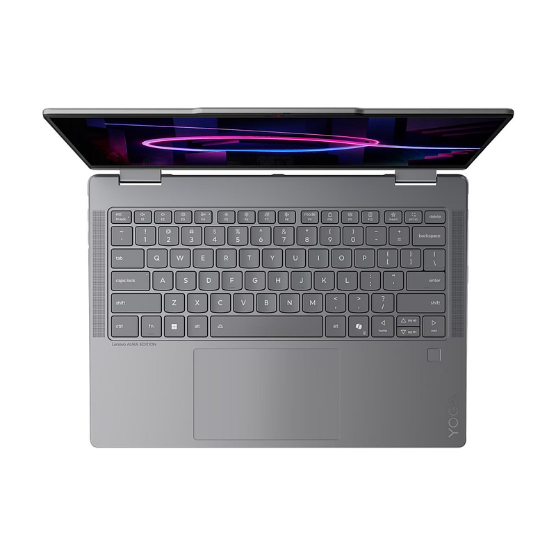 Laptop Lenovo Yoga 7 2-in-1 14IPH11 83TC0003US | Intel Core Ultra 5 322, 16GB, 512GB, Intel Graphics, 14 inch WUXGA OLED Touch, Win 11, Luna Grey