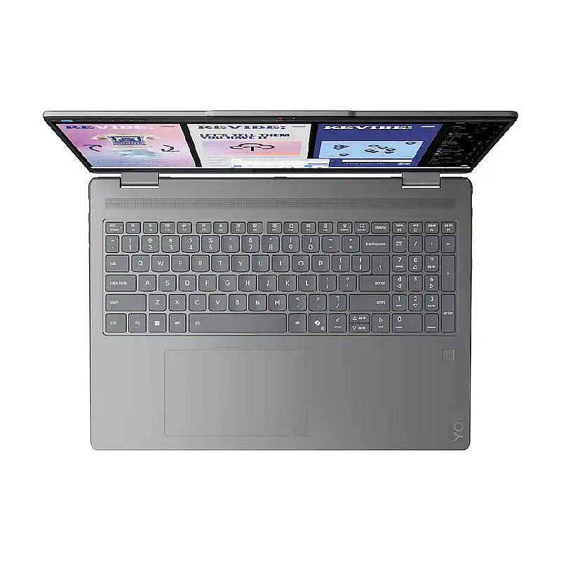 Laptop Lenovo Yoga 7i 2-in-1 16ILL10 83JT0047US | Intel Core Ultra 7 256V, 16GB, 512GB, Intel Arc 140V, 16 inch WUXGA Cảm ứng, Win 11, Luna Grey
