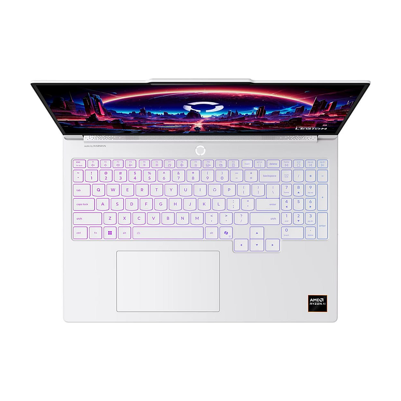 Laptop Lenovo Legion 7 16AGP11 83Q80002US | AMD Ryzen AI 7 450, 32GB, 1TB, RTX 5060 8GB, 16 inch WQXGA OLED 240Hz, Win 11, Trắng