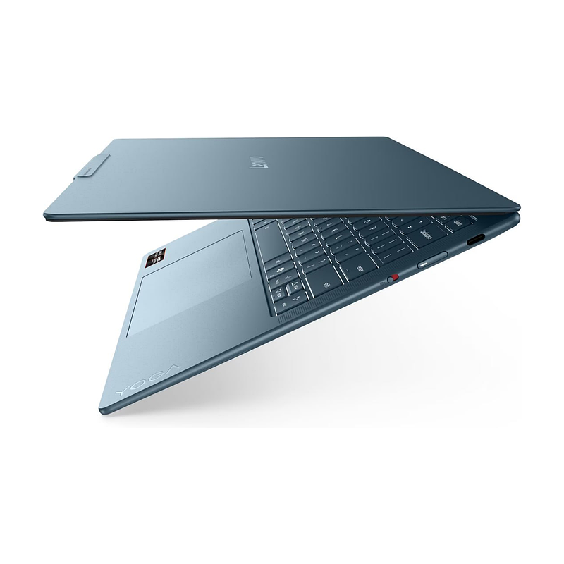 Laptop Lenovo Yoga Slim 7 14AGP11 83QS0095VN | AMD Ryzen AI 7 445, 16GB, 512GB, AMD Radeon 840M, 14 inch 2.8K OLED 120Hz, Win 11, Office HS24, Tidal Teal