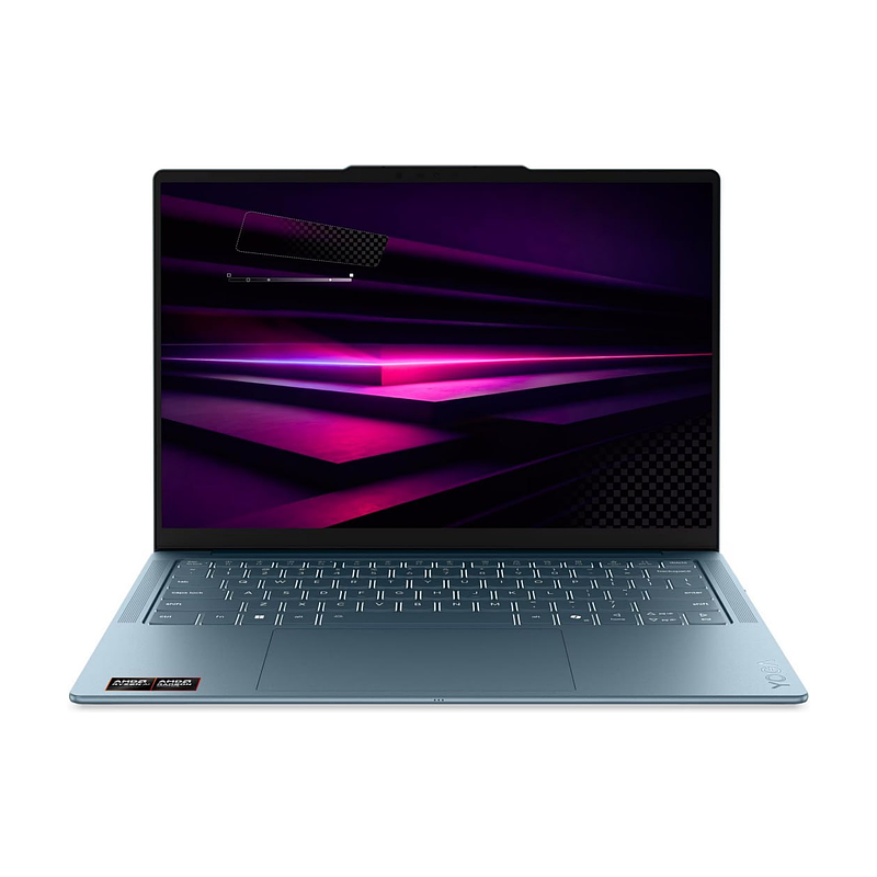 Laptop Lenovo Yoga Slim 7 14AGP11 83QS0095VN | AMD Ryzen AI 7 445, 16GB, 512GB, AMD Radeon 840M, 14 inch 2.8K OLED 120Hz, Win 11, Office HS24, Tidal Teal