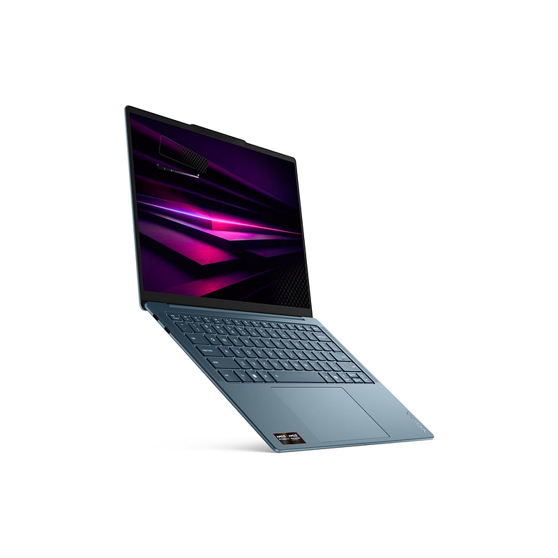 Laptop Lenovo Yoga Slim 7 14AGP11 83QS0095VN | AMD Ryzen AI 7 445, 16GB, 512GB, AMD Radeon 840M, 14 inch 2.8K OLED 120Hz, Win 11, Office HS24, Tidal Teal