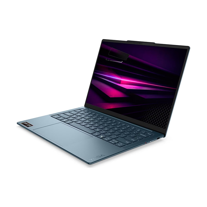 Laptop Lenovo Yoga Slim 7 14AGP11 83QS0095VN | AMD Ryzen AI 7 445, 16GB, 512GB, AMD Radeon 840M, 14 inch 2.8K OLED 120Hz, Win 11, Office HS24, Tidal Teal