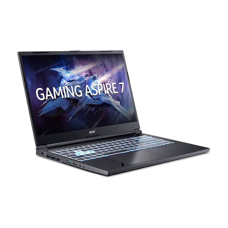 Laptop Acer Gaming Aspire 7 A715-59G-53RH NH.DV0SV.001 | Intel Core 5 210H, 16GB, 512GB, RTX 4050 6GB, 15.6 inch FHD 144Hz, Win 11, Titanium Black