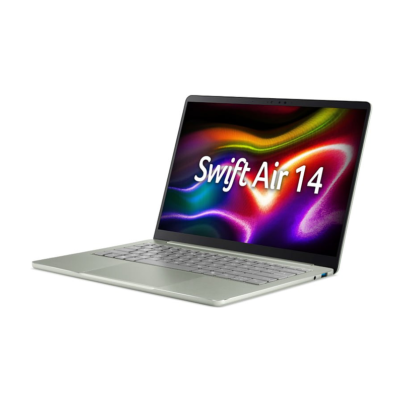 Laptop Swift Air 14 SFA14-I31-30KV NX.SHYSV.002 | Intel Core 3 processor 304, 8GB, 512GB, Intel Graphics, 14 inch WUXGA IPS, Win 11, Xanh