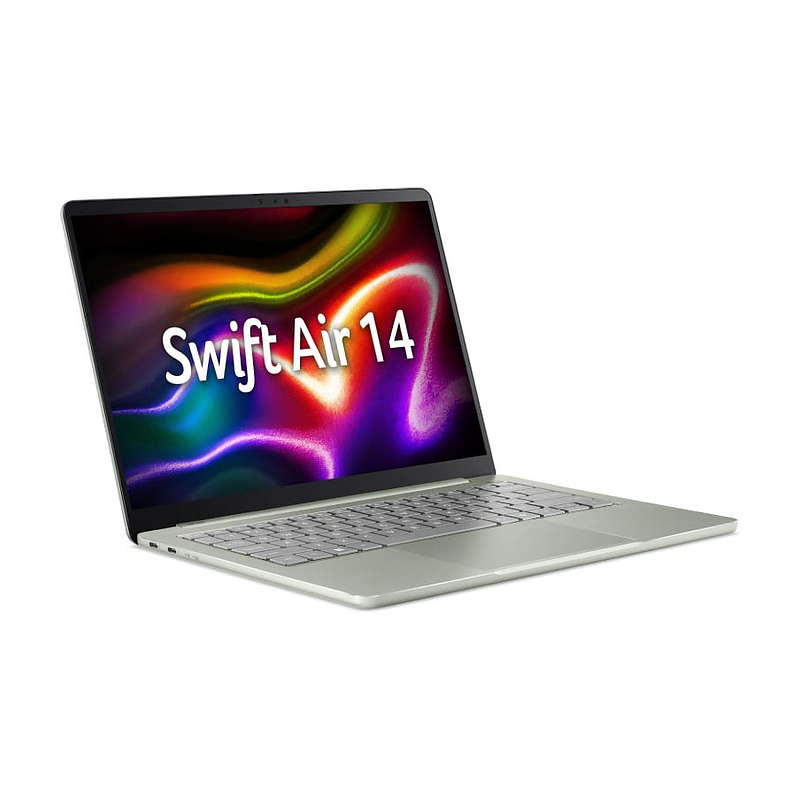 Laptop Acer Swift Air 14 SFA14-I31-34NF NX.W49SV.001 | Core 3 processor 304, 12GB, 512GB, Intel Graphics, 14 inch WUXGA 120Hz, Win 11, Xanh