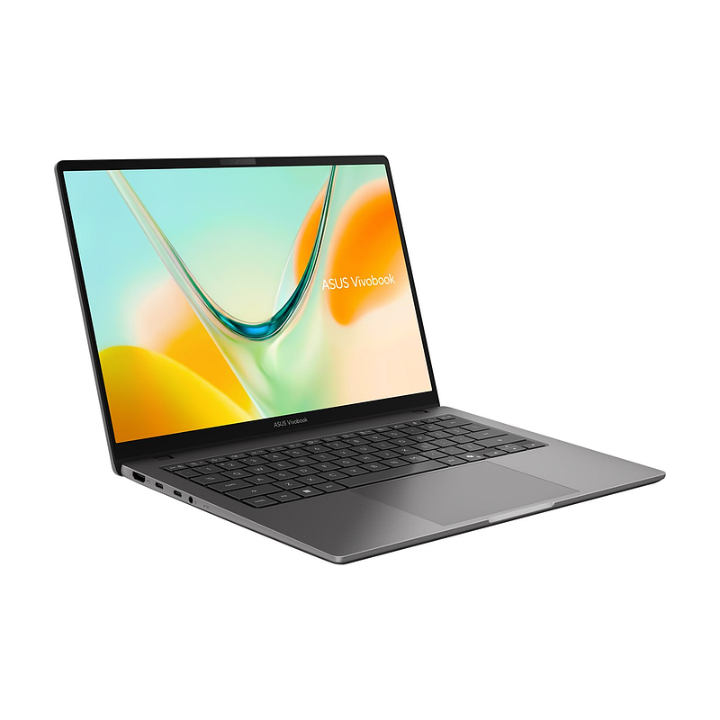 Laptop ASUS Vivobook S14 S5408QA-TM334W | Qualcomm Snapdragon X X1-26-101, 16GB, 512GB, Adreno GPU, 14 inch WUXGA, Win 11, Xám