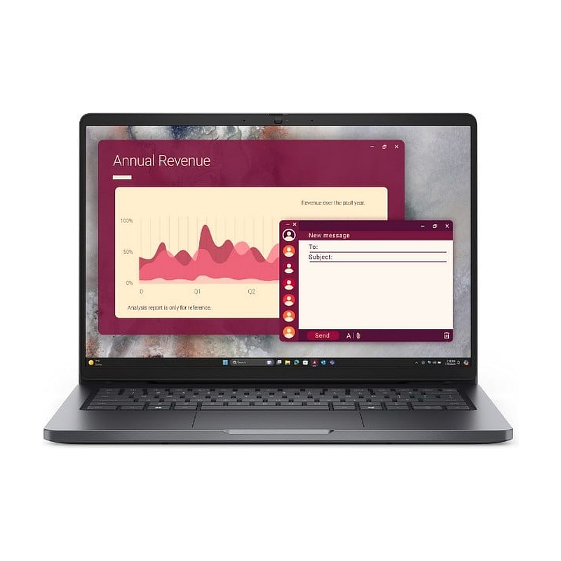 Laptop Dell Pro 14 PC14250 | Ultra 7 255U, 16GB, 512GB, 14.0 inch FHD+, Win 11, Đen_x000D_