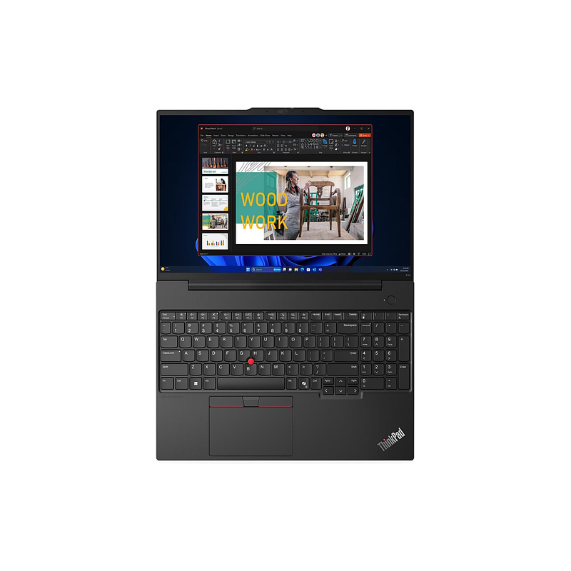 Laptop Lenovo ThinkPad E16 Gen 2 21M5000HUS | AMD Ryzen 5 7535U, 8GB, 256GB, Radeon 660M, 16 inch WUXGA, Win 11 Pro, Đen