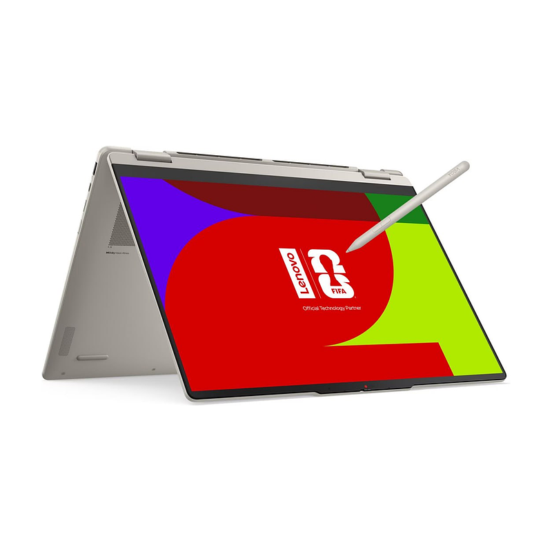 Laptop Lenovo Yoga 7a 2-in-1 16 83TF002EUS | AMD Ryzen AI 7 445, 24GB, 512GB, Radeon 840M, 16 inch WUXGA OLED Cảm ứng, Win 11, Seashell
