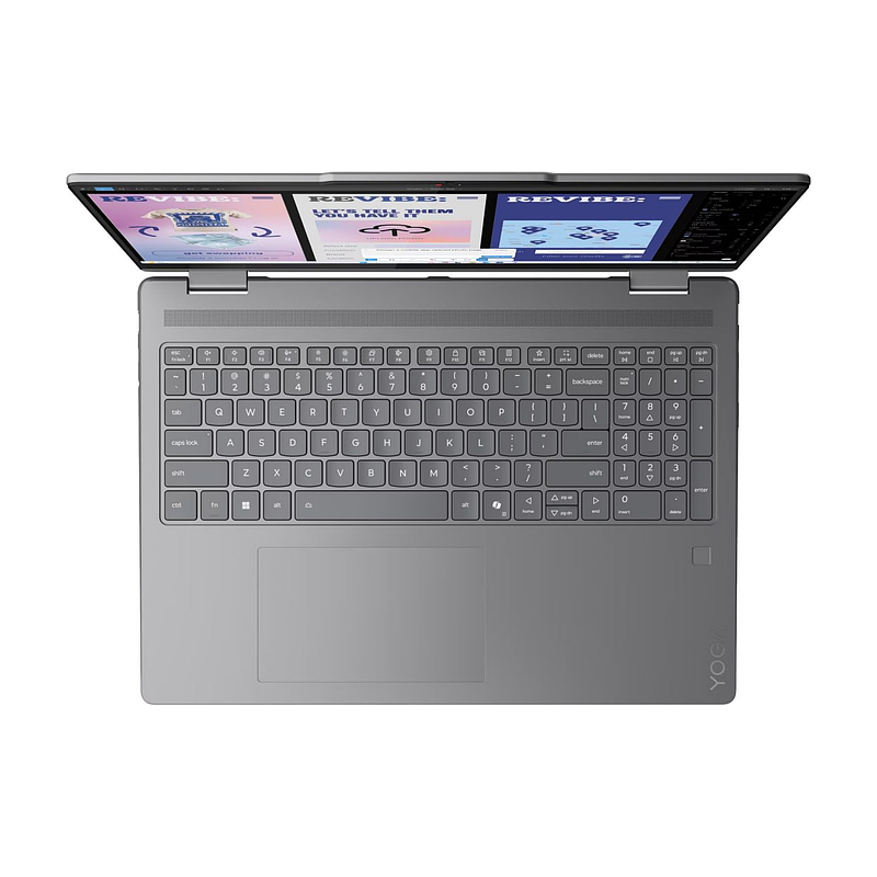 Laptop Lenovo Yoga 7i 2-in-1 16 83JT0000US | Intel Core Ultra 5 226V, 16GB, 512GB, Intel Arc, 16 inch WUXGA Cảm ứng, Win 11, Luna Grey
