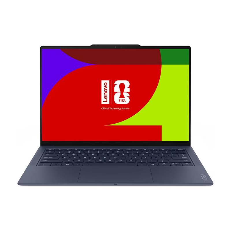 Laptop Lenovo Yoga Slim 7i Ultra Aura FIFA 26 Edition 83QK0011US | Intel Core Ultra 7 355, 32GB, 1TB, Intel Graphics, 14 inch 3K OLED Cảm ứng, Win 11, Cosmic Blue
