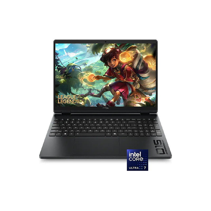 Laptop HP OMEN 15-GA0003dx | Intel Core Ultra 7 255H, 12GB, 512GB, RTX 5050 8GB, 15.3 inch WUXGA 165Hz, Win 11, Đen