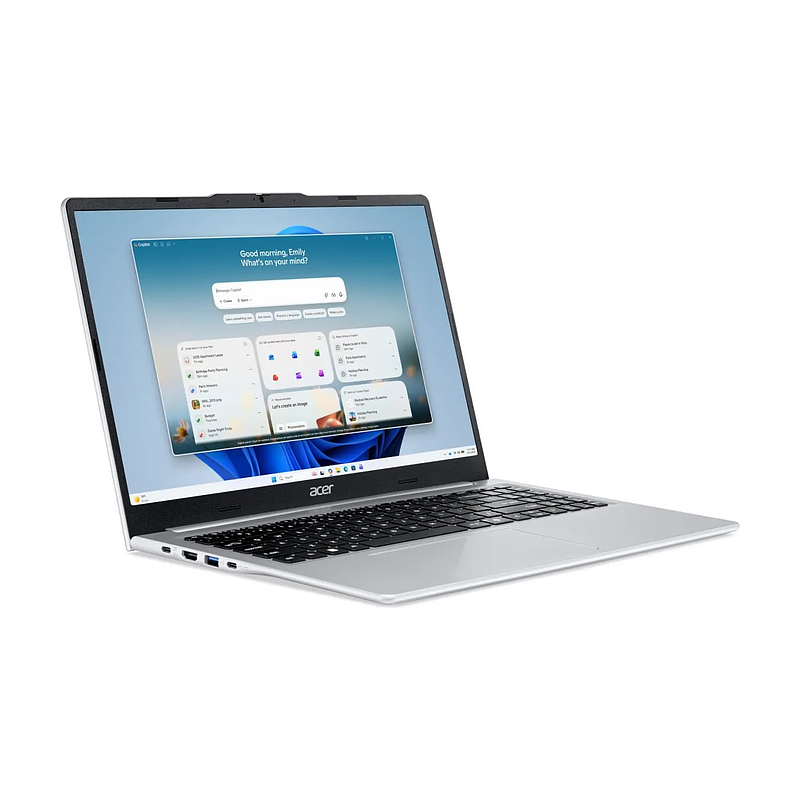 Laptop Acer Aspire Lite 15 AL15-411P-R1CM NX.X1ZSV.002 | AMD Ryzen 5 3500U, 8GB, 256GB, AMD Radeon Graphics, 15.6 inch FHD 60Hz, Win 11, Bạc