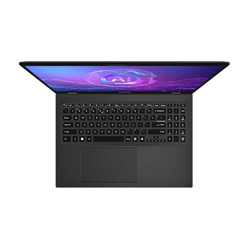 Laptop MSI PrestigePro 16 AI B2HVEG 251VN | Intel Core Ultra 7 255H, 32GB, 1TB, RTX 4050 6GB, 16 inch 4K OLED, Win 11, Xám
