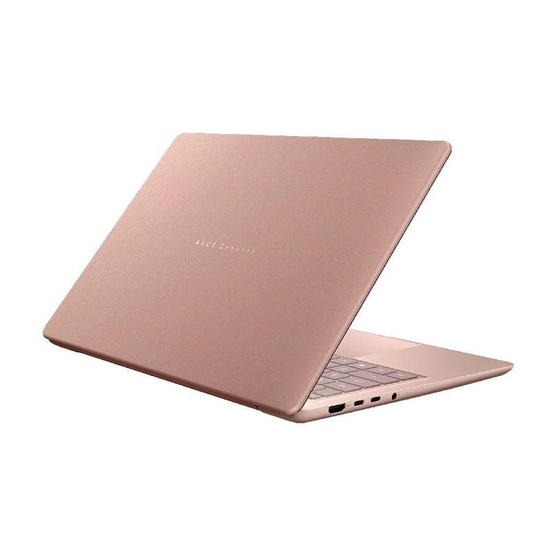Laptop ASUS Zenbook 14 UX3480QA-U1029W | Qualcomm Snapdragon X X1-26-100, 16GB, 512GB, Adreno GPU, 14 inch WUXGA, Win 11, Hồng