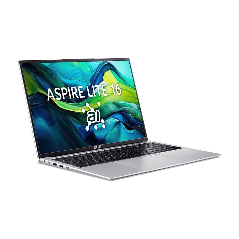 Laptop Acer Aspire Lite 16 AI AL16-71P-582Q NX.DRSSV.001 | Intel Core Ultra 5 125H, 16GB, 512GB, Intel Arc Graphics, 16 inch WUXGA 120Hz, Win 11, Bạc