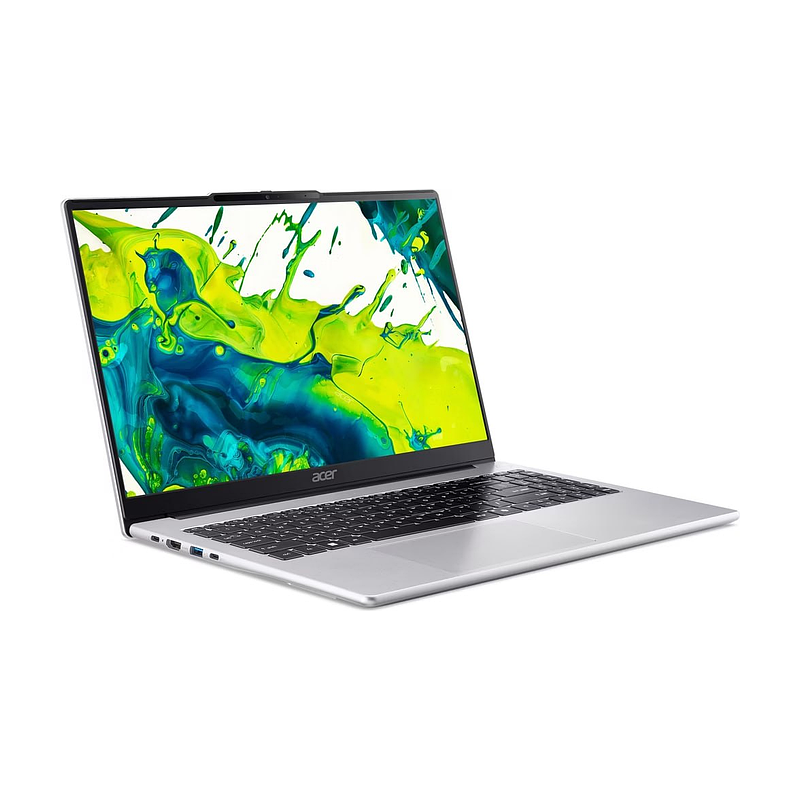 Acer Aspire Lite 15 AL15-37P-31VJ nhìn nghiêng với cổng kết nối