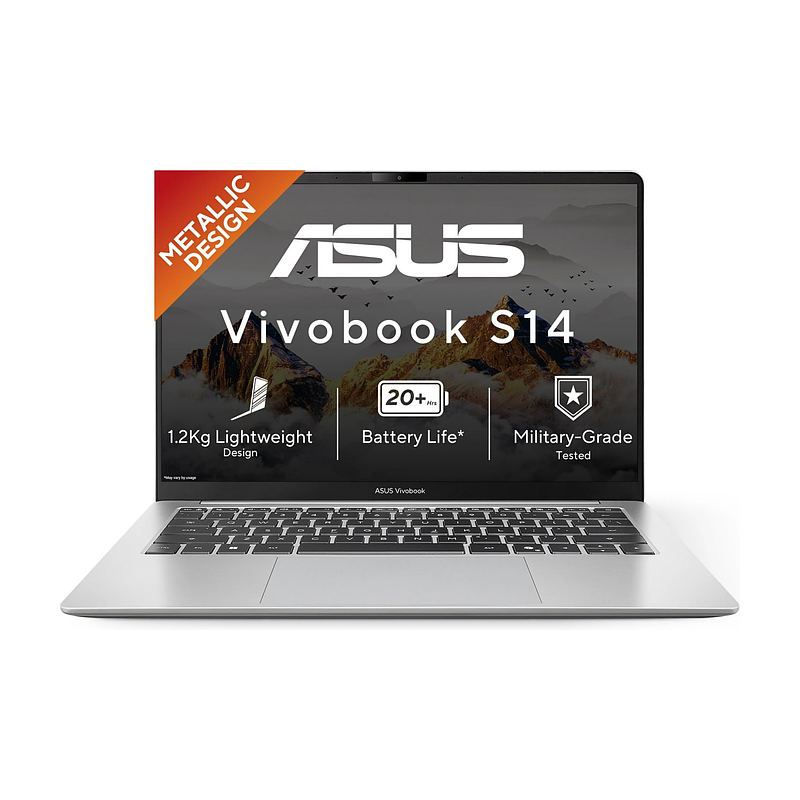 Laptop Asus Vivobook S14 S5452MA-TM130W | Core 7 350, 16GB, 512GB, Intel Graphics, 14inch WUXGA, Win 11