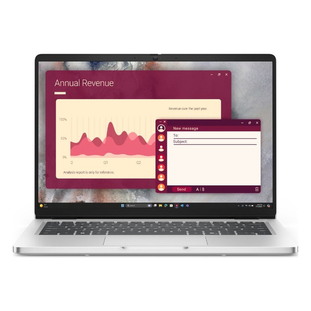 Dell Pro 14 PC14250 vPro 16GB mặt trước