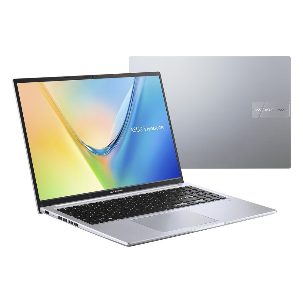 Asus Vivobook 16 M1605UA-MB101W nhìn nghiêng kèm mặt lưng