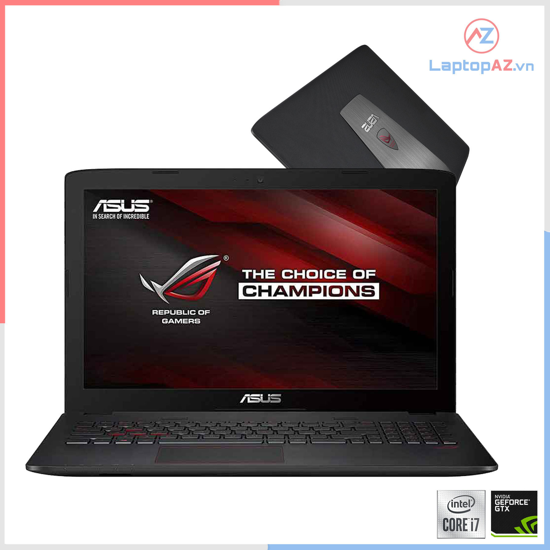 Laptop Asus GL552VX-DM070D (Core i7-6700HQ, 8GB, 1TB, VGA 4GB, NVIDIA GTX 950M, 15.6 inch, FHD)